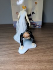 WeddingStar Escaping Groom Porcelain Wedding Cake Topper Bride Groom NEW in Box