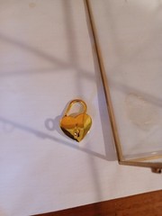 Gold Glass Wedding Card Box with Lock Large Geometric Reception Decor