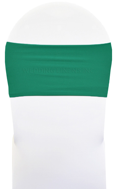 Wedding Linens Inc. 7″x13″ Spandex Chair Bands Stretch Chair Band Sashes (10pcs)
