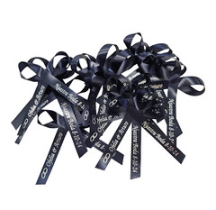 Personalized Ribbon Bow Wedding Favor Baby Shower Birthday Bridal 25 Quinceanera