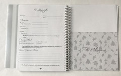 NEW I Do Wedding Planner Organizer Spiral Bound Book w/Pockets & Checklists