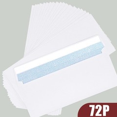 Joyberg 72 Packs #10 Envelopes, Business (4.125×9.5in), White