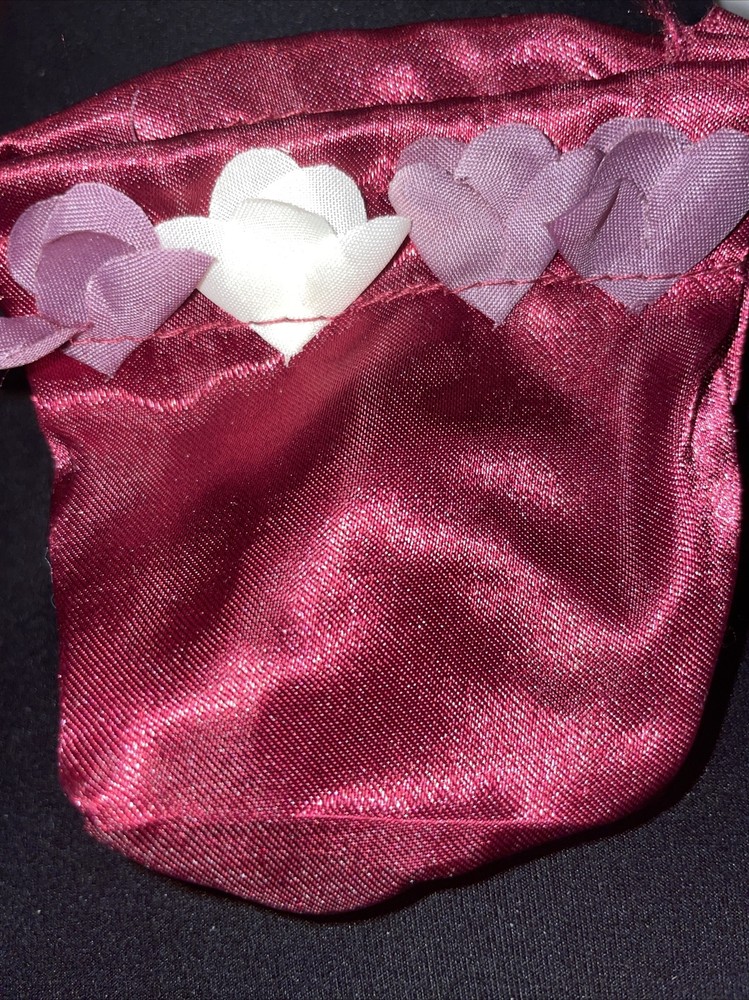 satin bags – wine petal 3 1/2 x 2 3/4 (21 Count)