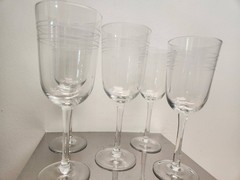 GLUCKSTEIN HOME CLASSICS RED & WHITE WINE GLASSES SET 7