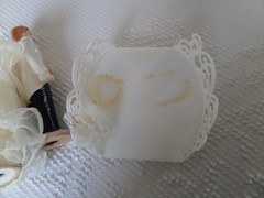 Vintage Wilton 25th Wedding Anniversay Cake topper pieces – needs work