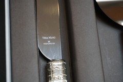 Vera Wang & Wedgwood Cake Knife and Sever Set *Stainless Steel * Infinite Love