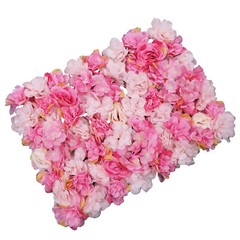 Floral Backdrop Wedding Party Decor 6pcs Artificial Flower Wall Panels 60*40cm~