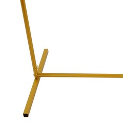 Wedding Arch Backdrop Stand for Ceremony Square Gold Balloon Arches Stand 6.6FT