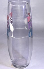“Pop Fizz Clink” Cristar Champagne Clear Glass Flute Glass 9.6oz-NEW-SHIP 24HRS