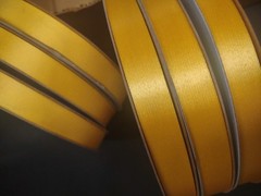 #3 McGinley Satin Golden Yellow 100 Yard Corsage Ribbon 9/16″ for Floral Bouquet