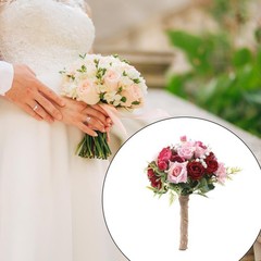 Bridal Wedding Bouquet Floral Wedding Centerpieces Decorative Artificial Flowers