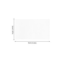 30Pcs Transparent Acrylic Name Card Holders for Wedding and Party Table Display