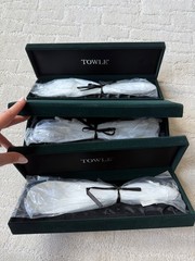 NIB VTG Towle Copenhagen Silverplated Fork Spoon Tongs Serving Set