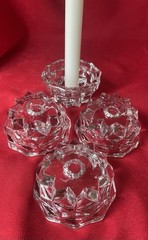 Wedding Decor Candle Holders Star & Round Set of 17