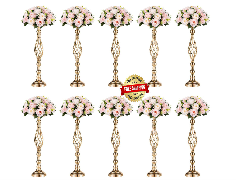 candelabros para centros de mesa decoracion hogar 10 Pcs 23.2″ bodas fiestas NEW