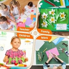 40 PCS Cardstock 8.5 «x 11», Craft Bulk Construction Paper 180GSM/65LB, 20 Co…