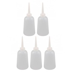 5pcs 300mL Industrial Glue Gel Oil Bottled Squeeze Dispenser