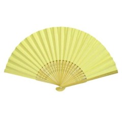 PAPER HAND FAN 8.25″ Color Choice GOOD QUALITY Bamboo Folding Pocket Purse NEW