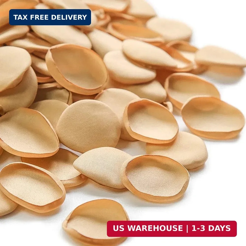 Floroom 300pcs Rose Petals Gold Faux Silk Flower Petals for Wedding Flower Girl