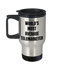 Telemarketer Travel Mug – Insulated Tumblers Coffee Mug