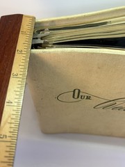 Vintage Wedding Album 17 Photos Ephemera 8”x10” Black and White 1953
