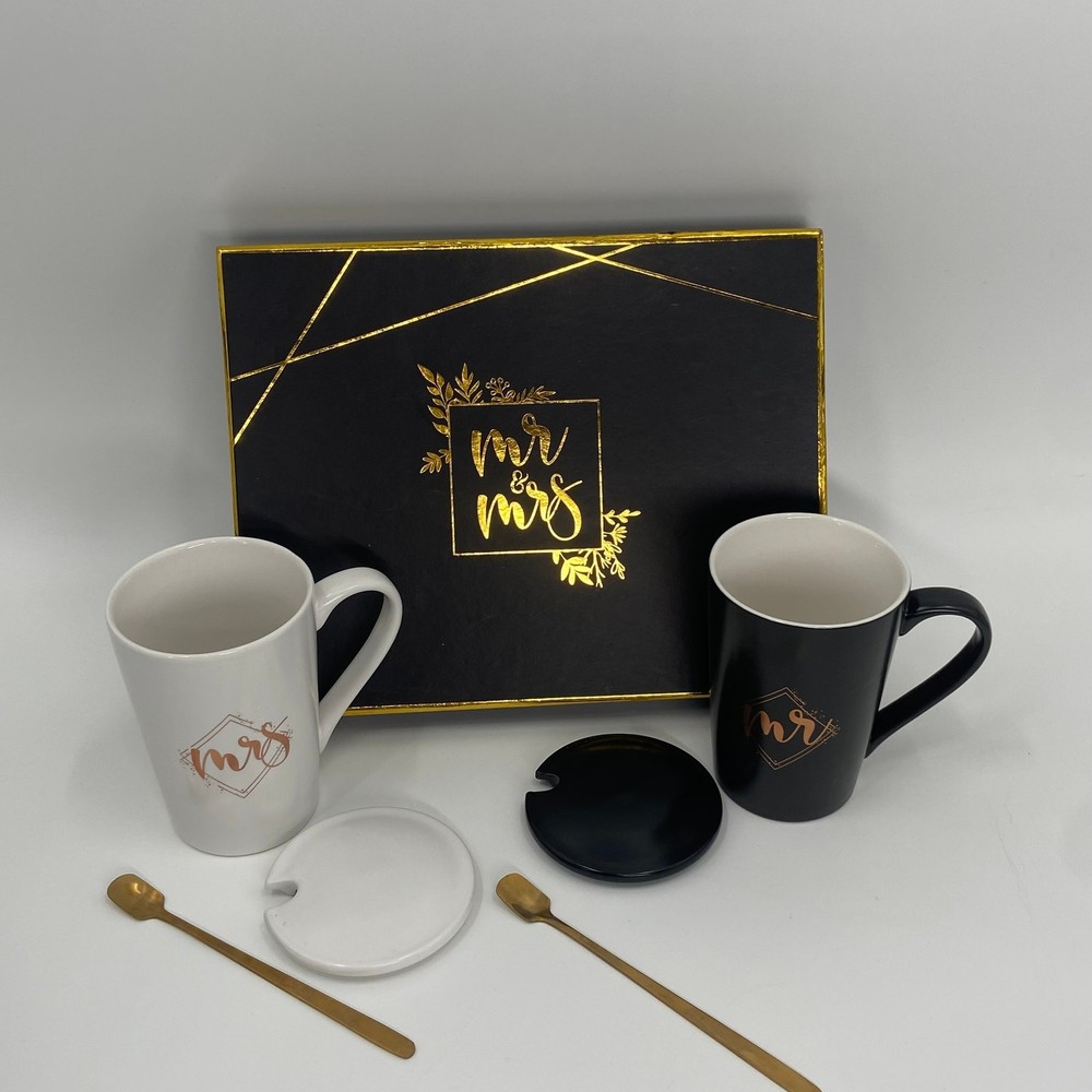 Kedrian Mr and Mrs Mug Set, Perfect Wedding Gift