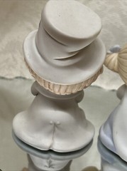 Bumpkins Bisque Porcelain Bride & Groom Figurines Fabrizio George Cake Toppers