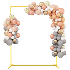 6.6×5.2FT Rectangle Backdrop Stand Arch Frame for Wedding Party Decoration