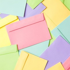 Invitation Envelopes, 120-Pack 4×6 Envelopes for Invitations, Pastel Colored …