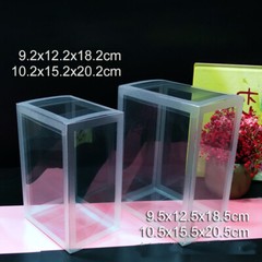 20pcs/set PVC Frosted Trim Favour Box Wedding Party Gift Toy Doll Display Boxes