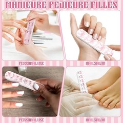 Pcs Christian Gifts Bulk for Women Pink Pary Favors Mini Nail Files 50 Bow