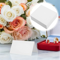 100 Pcs Place Cards for Wedding Reception Table Decorations Escort