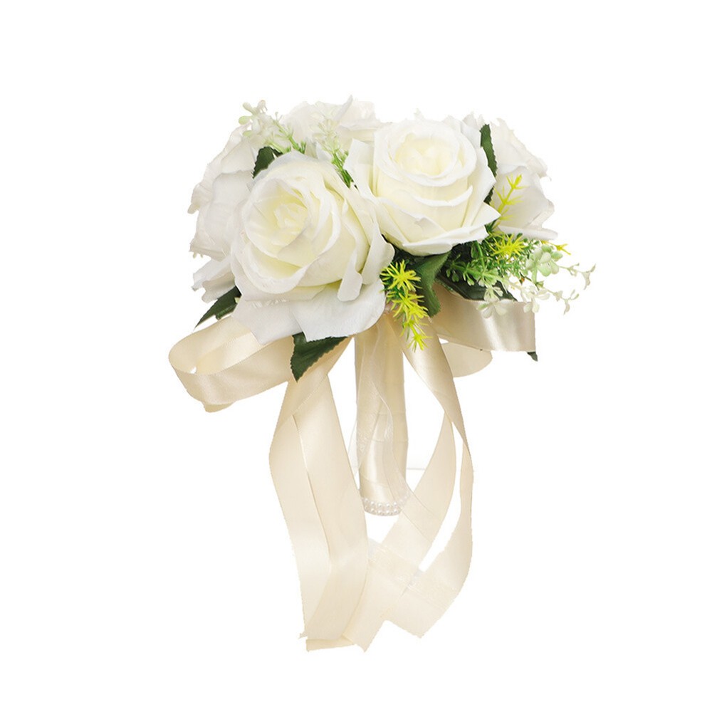 Bouquet Artificial Rose Bridal Bouquets Wedding Flower Bouquet Bride Bridesmaid