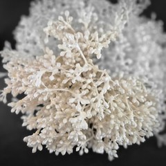 Bride’s Bouquet Faux Flowers Pearlised Plastic Vintage Style Wedding 28cm