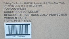 Wedding Directional Sign Wall Arrow w/ LED Lights / Pack of 3 / 14.5″L x 5.5″H