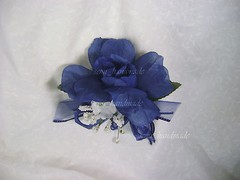 Navy Blue~Open Rose Pin Corsage~Boutonniere~wedding~Prom~party~Ouinceanera