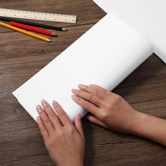 100 Sheets White Cardstock 12×12 Paper, 12 x 12 inches, white