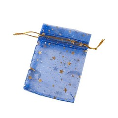 50pcs Organza Bag Jewelry Packaging Gift Candy Wedding Party Goodie Packing Favo