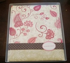 PEPPER POT Wedding Memories Book PAISLEY POT