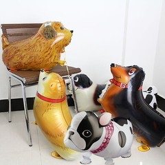 Walking Animal Balloons Pet Dog balloons – 6pcs Puppy Dogs Birthday Party Sup…