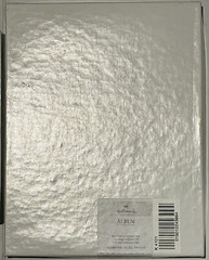 NEW BRIDE HALLMARK WEDDING BELLS GUEST SIGN IN BOOK ALBUM IVORY & WHITE [E]