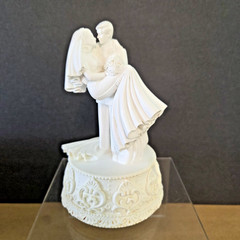 Wilton From This Day Forward Wedding Cake Topper In Box Vintage 2001 Bride Groom
