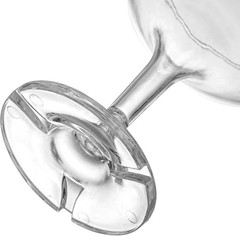 Peohud Set of 20 Coupe Cocktail Glasses, 5 Oz Small Acrylic 5.1 Ounces, Clear