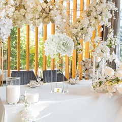 Tall Acrylic Wedding Flower Stand Centerpieces Clear Elegant Vase Column Stand..