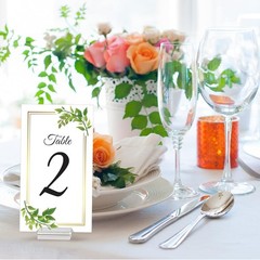 Clear Acrylic Place Card Stands – Stable & Stylish 1.2 Inch Holders, 25 Pieces