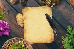 Better Office Products Stationery 8.5 x 11 Inch, Assorted Parchment Designs