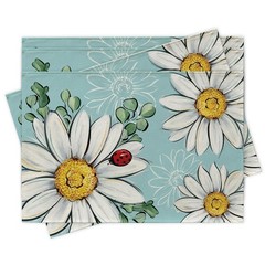 Croar Spring Summer Daisy Flower Placemats 12»X18», Spring-daisy