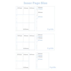 Large Capacity 3 inch Kpop Photo Card Binder Idol Photocard Album Collect Book