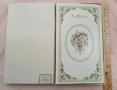 Vintage Hallmark Wedding Keepsake Album And Page Refills