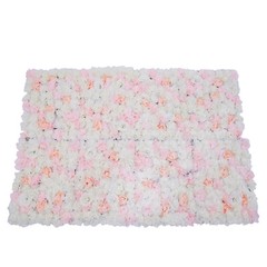 Artificial Silk Hydrangea Flower Wall Panels 20 Pack 40 × 60 cm Wedding Backdrop